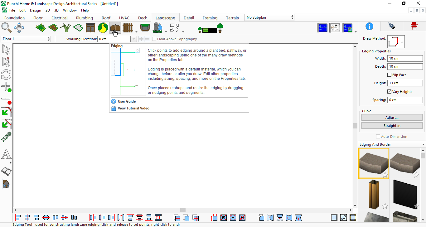 How to Add Edging