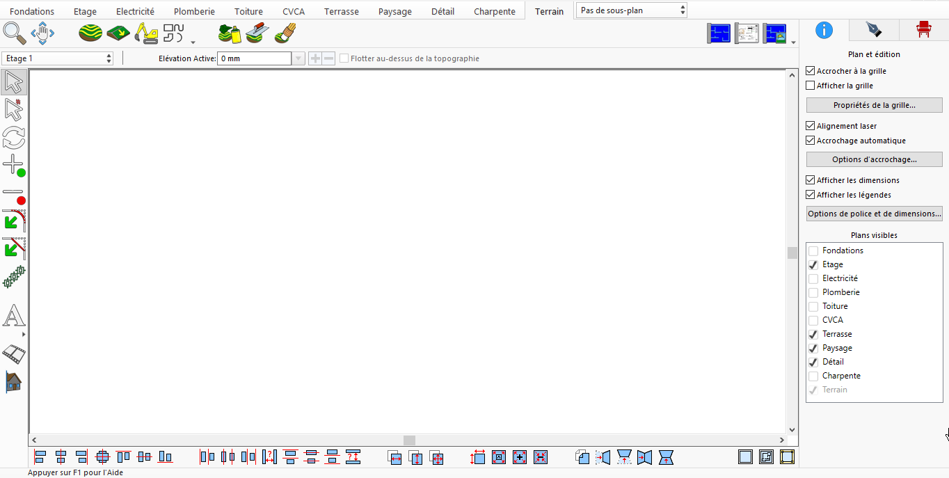 Comment ajouter une Ligne topographique ?